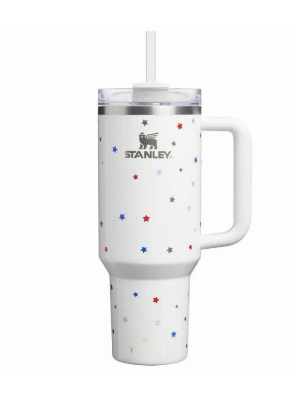 Stanley 40 oz Stainless Steel H2.0 FlowState Quencher Tumbler Starry Sparkle